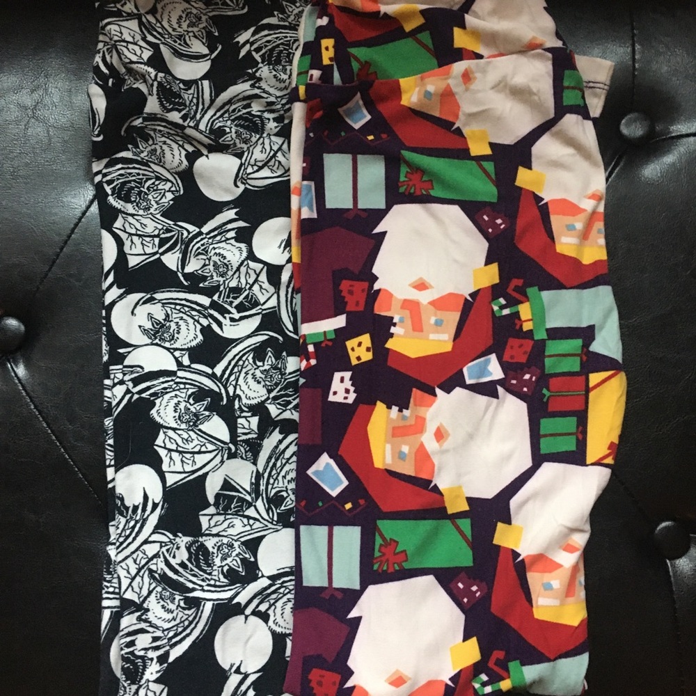 Halloween and Christmas LuLaRoe Leggings